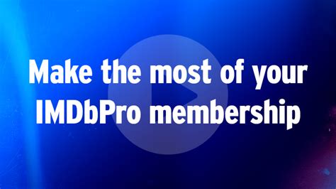 imdb pro membership.